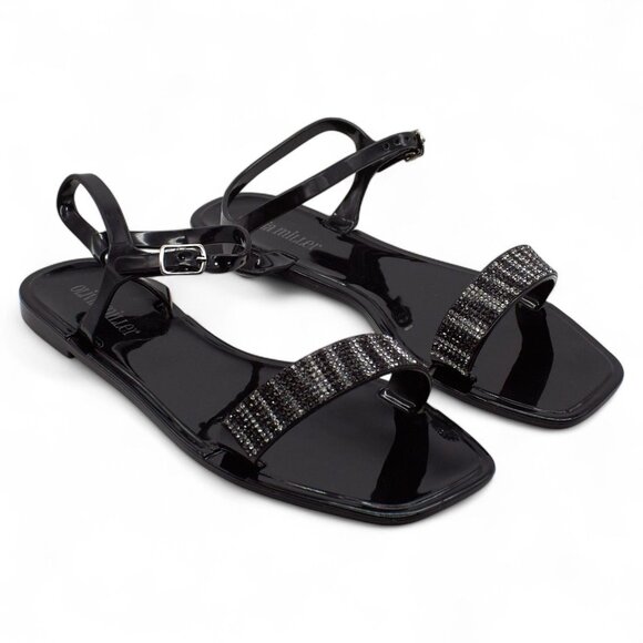 Womens Olivia Miller Open Toe Jelly Sandals - Picture 1 of 7